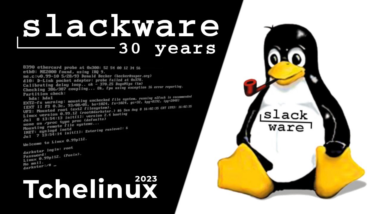 30 anos do Slackware!