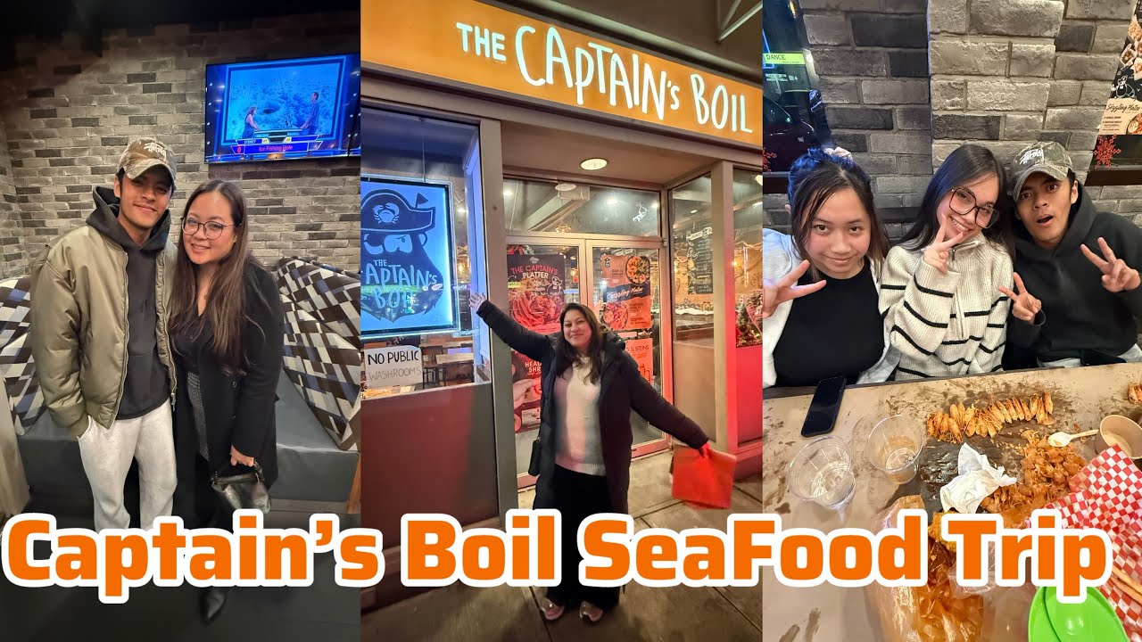SeaFOOD TRIP @ Captain’s Boil #seafood #shrimp #seafoodboil #foodtrip 