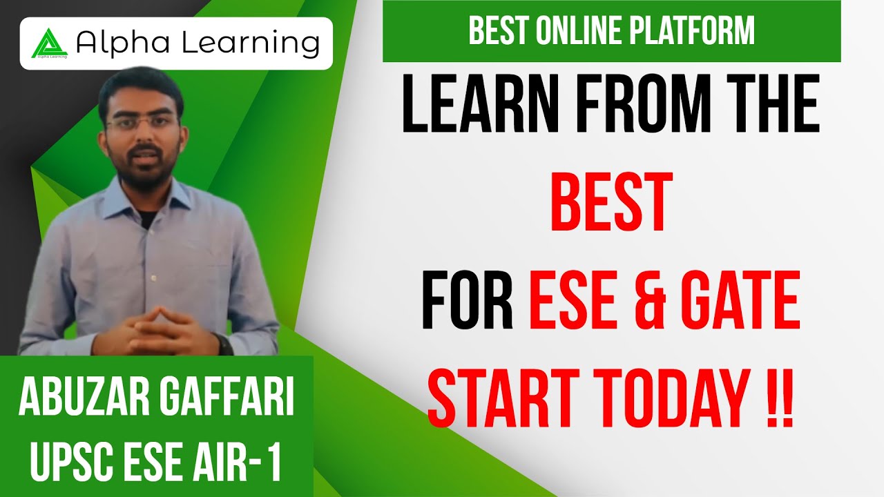 Best Online GATE Coaching | Best Online ESE Coaching | Learn From The Best