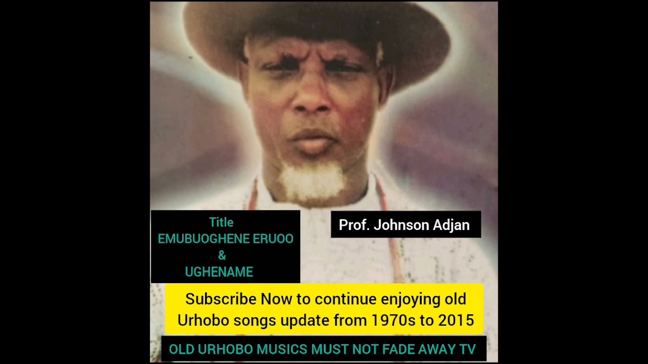 Prof. Johnson Adjan _UGHENAME