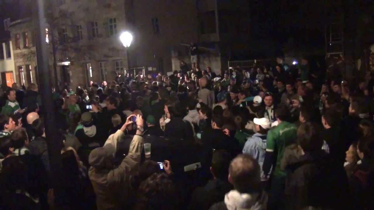 Derbysieg F&uuml;rth 2013 Gustavstra&szlig;e - Travelling Playmates