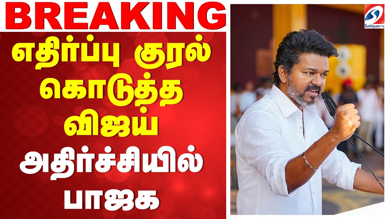 Vijay | Delimitation | எதிர்ப்பு குரல் கொடுத்த விஜய் - அதிர்ச்சியில் பாஜக