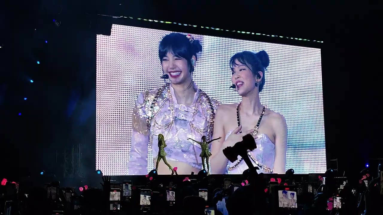 Bornpink worldtour Bangkok Day1 "dont know what to do"
