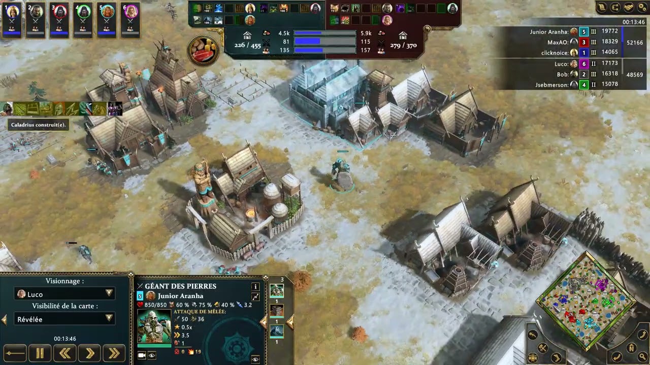 Age Of Mythology Retold: 3 VS 3 défaite valeureuse