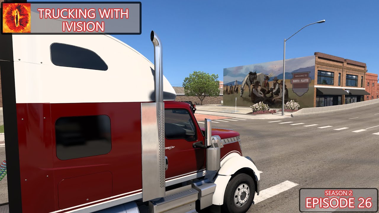 American Truck Simulator - Delivering To The North Platte Train Yard - S02E26