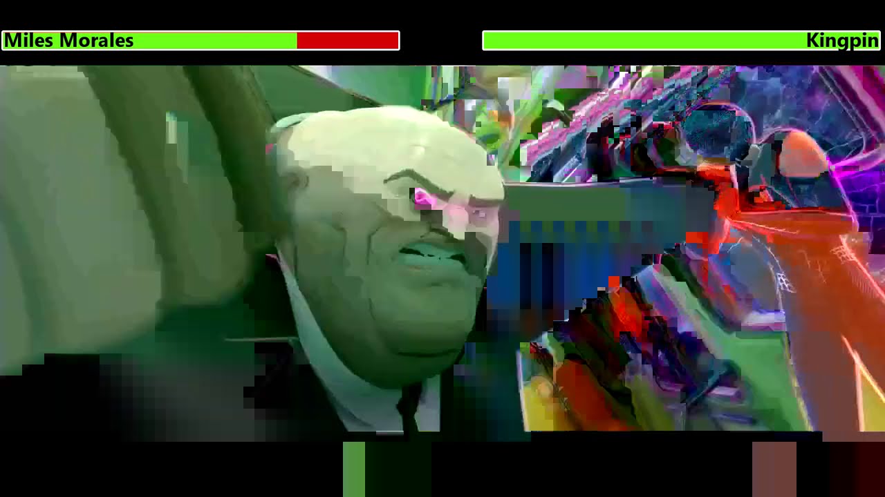 Spider-Man: Into the Spider-Verse (2018) Final Battle with healthbars 3/3 (30K Subscriber Special)