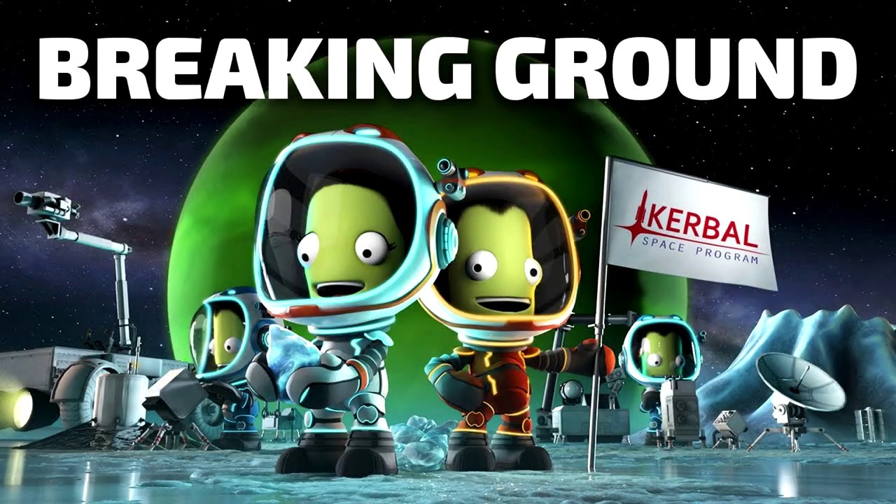 Подробный обзор (DLC) Breaking Ground (KSP 1.7)