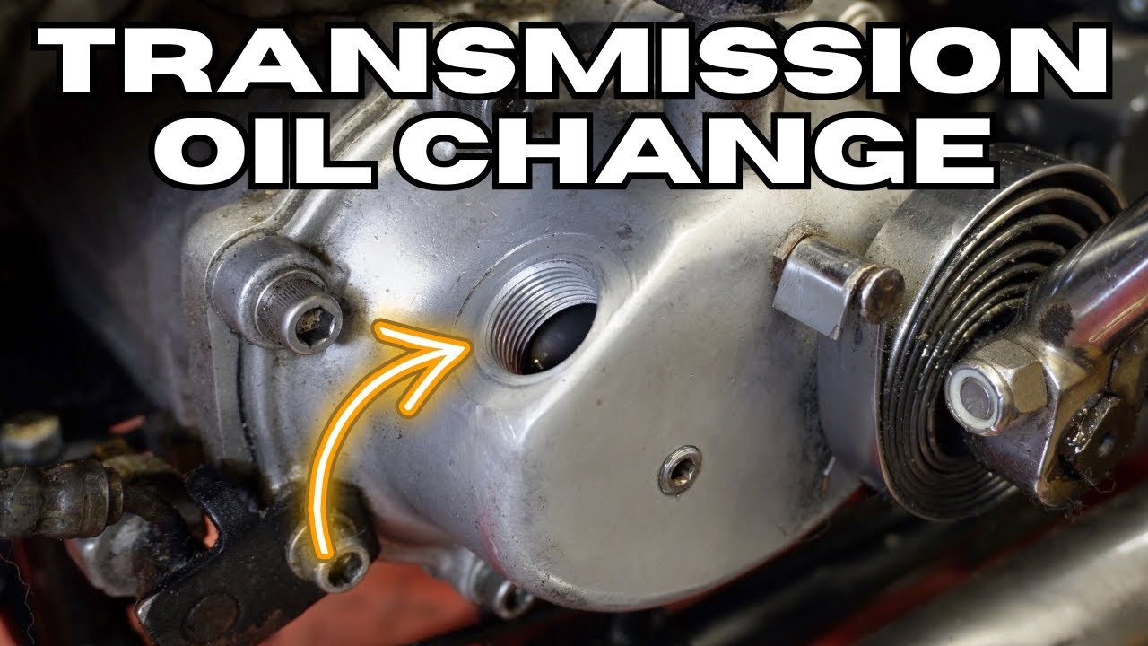 Harley Shovelhead Transmission Oil Change