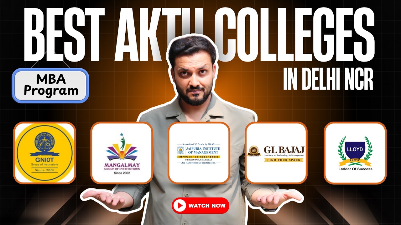 Looking for AKTU Colleges for MBA in Delhi NCR ? This video is for you&hellip;