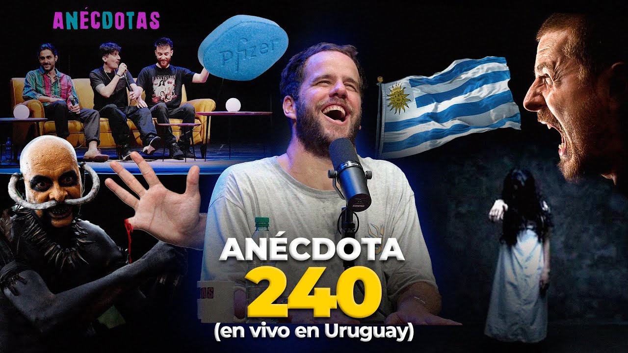Anécdota #240 - EN VIVO con PÚBLICO en URUGUAY 🇺🇾