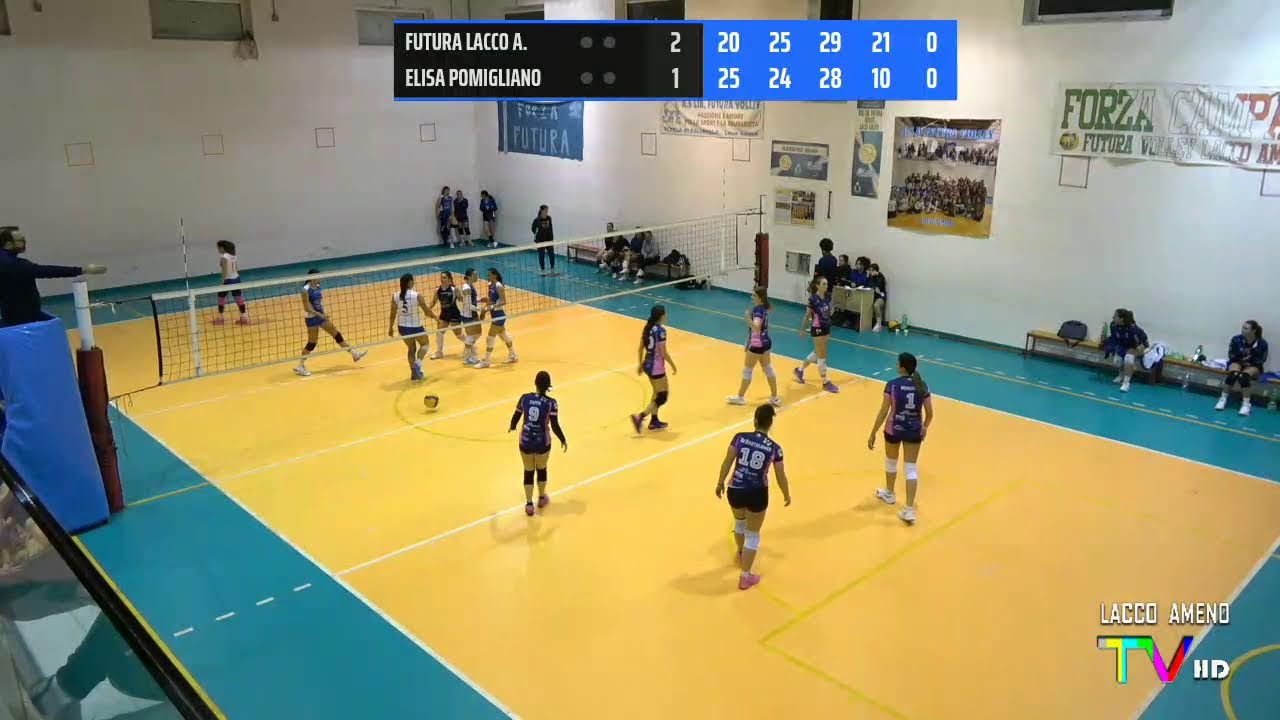 Futura Volley Lacco A. vs Elisa Pomigliano Volley