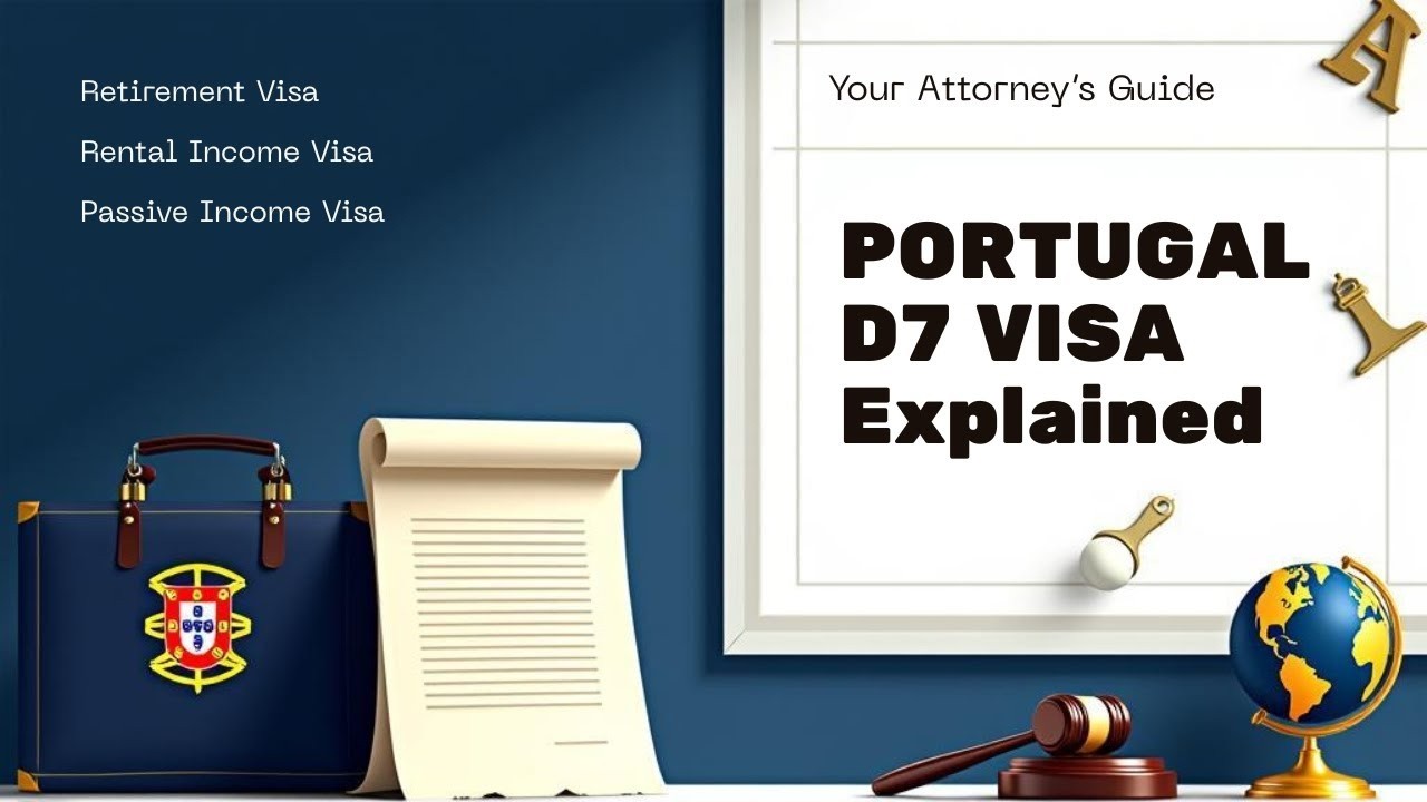 D7 Visa of Portugal | Rental Income Visa | Retirement Visa | Passive Income Visa | Farrukh Dall