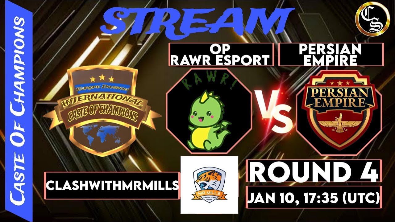 مسابقات کلش اف کلنز تان 16  OP RawR esport VS Persian Empire