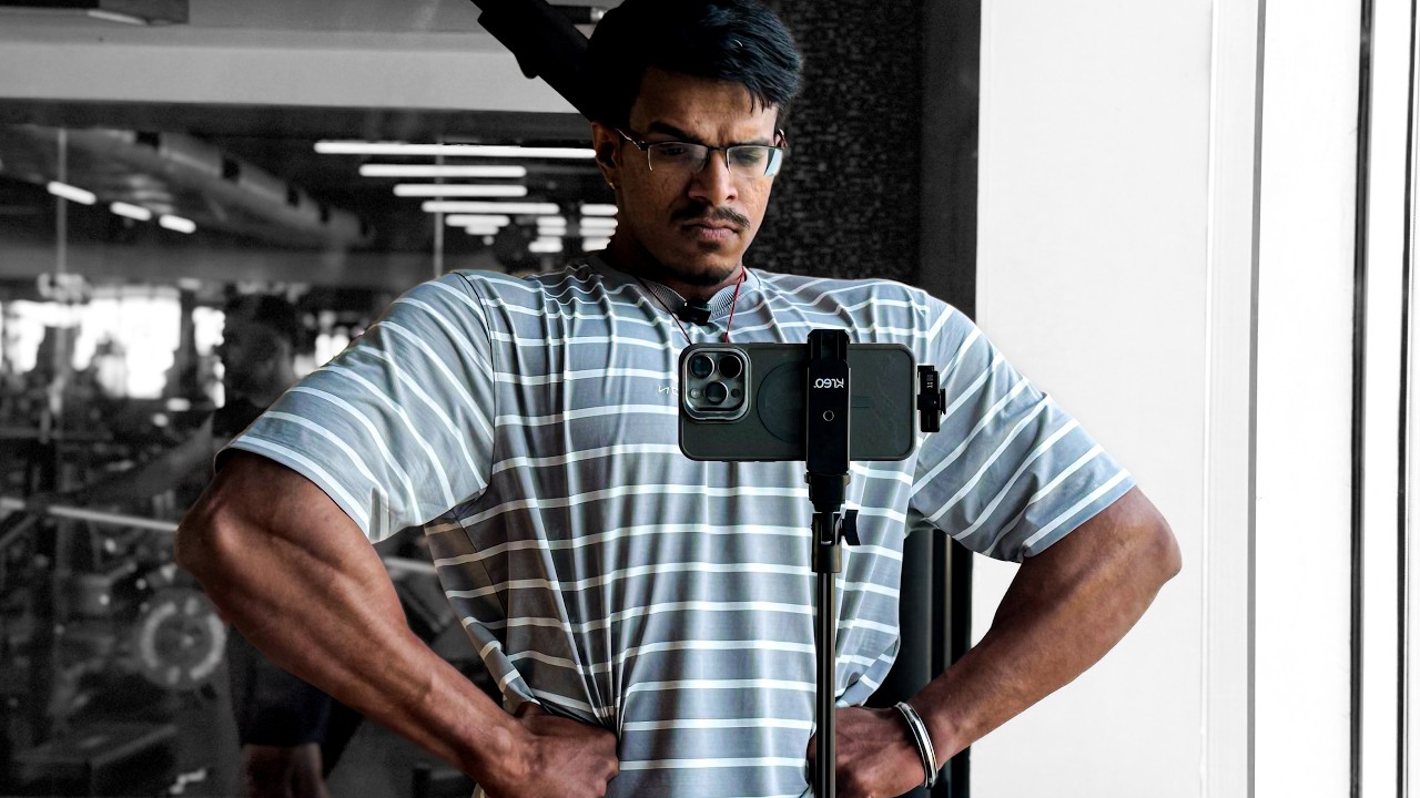 Veg walo ki body banti hai kya ? | Back & Biceps Day | Vlog 31