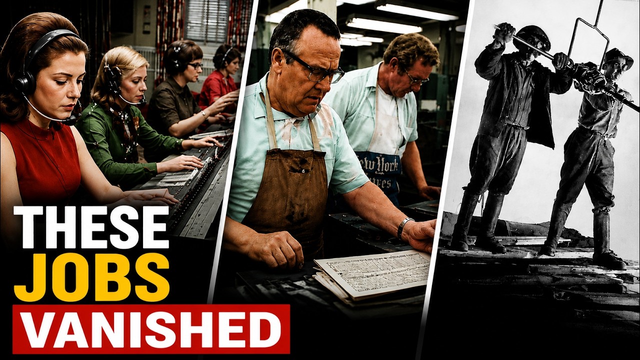 The 1960s Careers We’ll NEVER See Again | 15 Lost Jobs You Forgot Existed