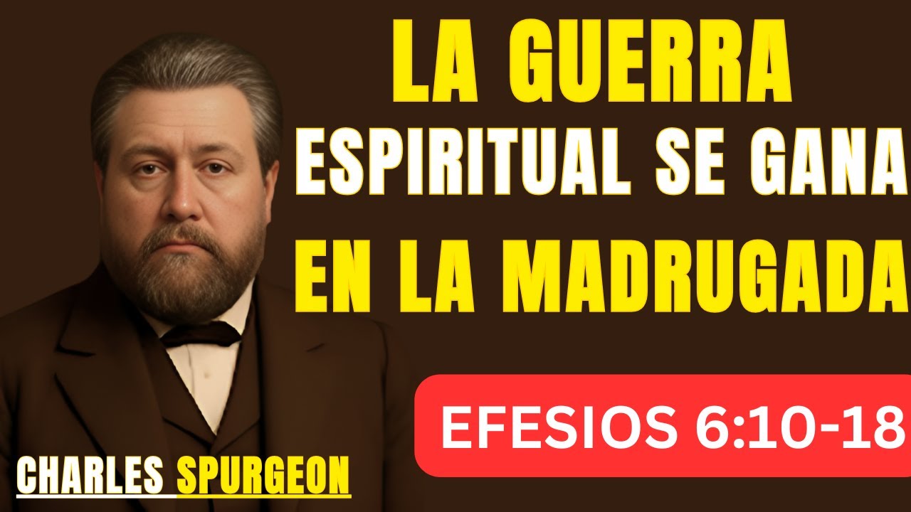 LA GUERRA ESPIRITUAL SE GANA EN LA MADRUGADA | EFESIOS 6:10-18|BEST SPEECH CHARLES SPURGEON |