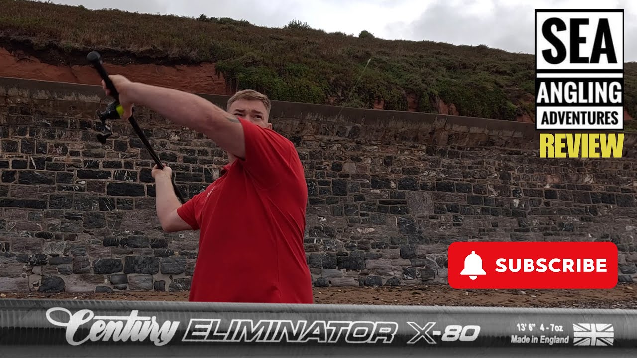 Century Sea Fishing -  Eliminator X80 Rod review - Casting - Sea Fishing Uk - Sea Angling Adventures