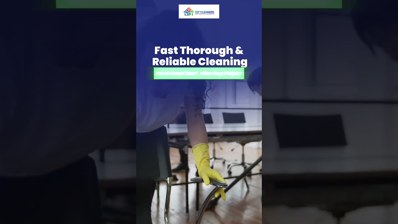 Post-Construction Cleaning Services 🧹