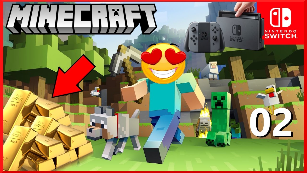 Let´s Play Minecraft Nintendo Switch Edition 02 