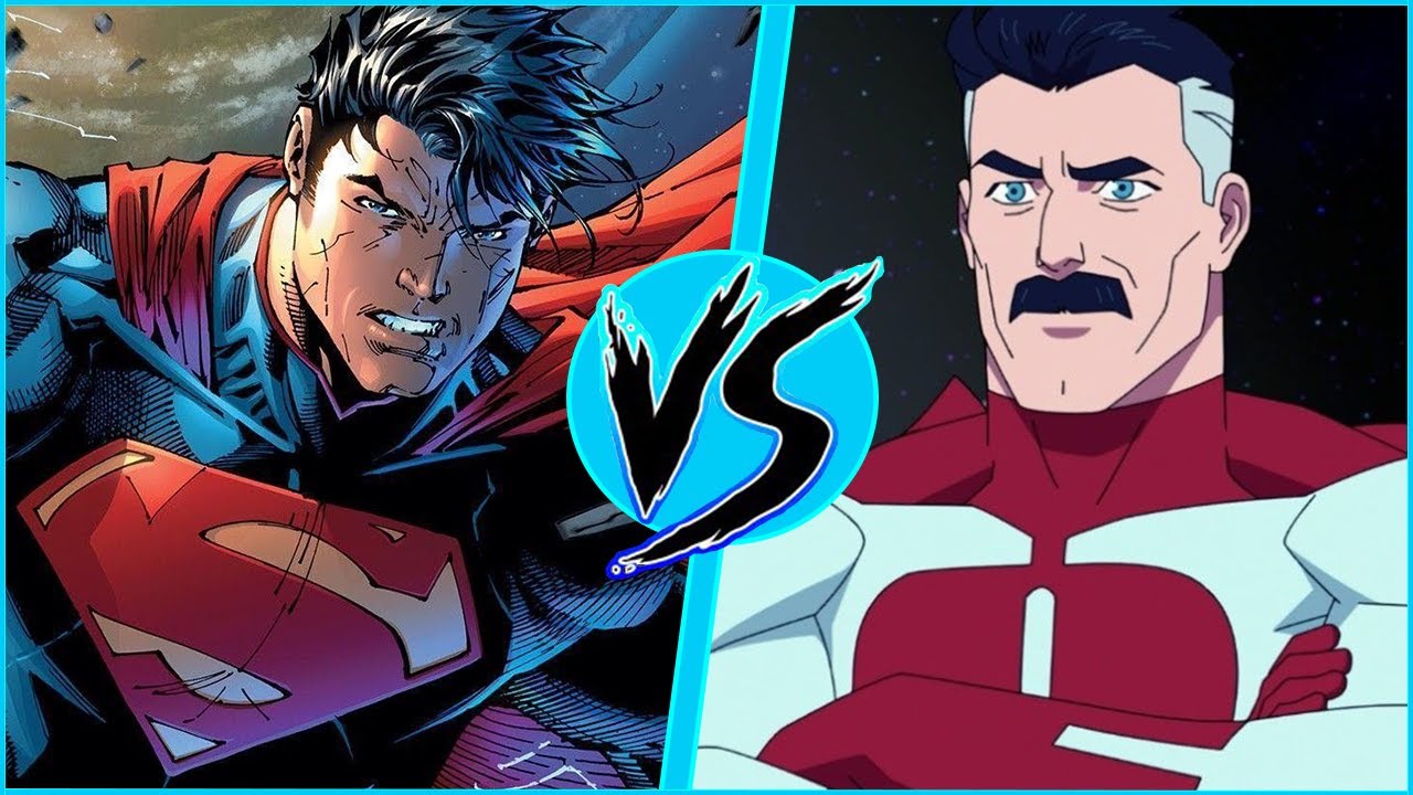 Супермен против Омни-Мена | Арена битвы | DC Comics против Непобедимого | Лига справедливости
