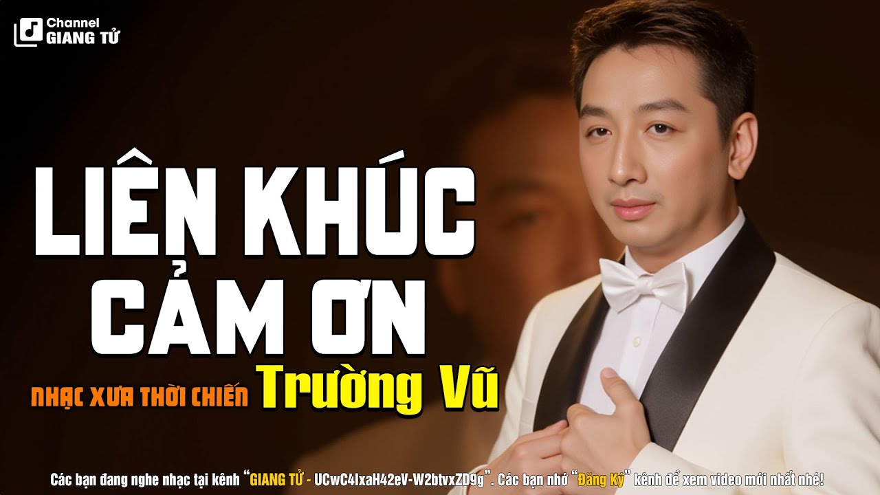 Cảm Ơn - Trường Vũ | Nhạc Vàng Xưa Hay Để Đời