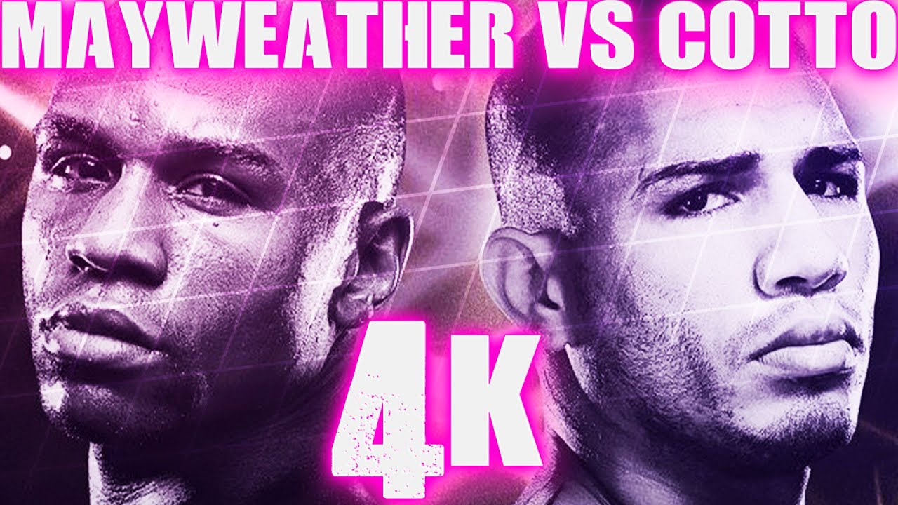 Floyd Mayweather Jr vs Miguel Cotto (Highlights) 4K