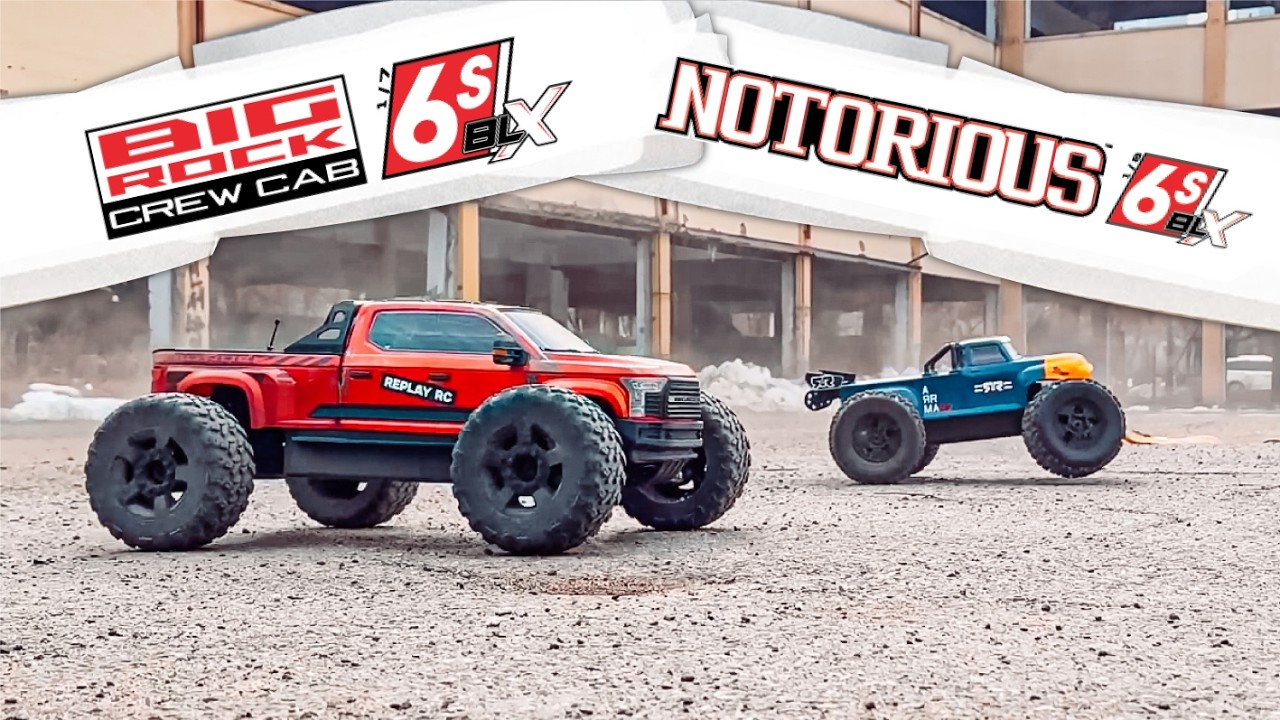 Which Is The Ultimate Rc Beast? Arrma Big Rock 6s Battles Notorious 6s