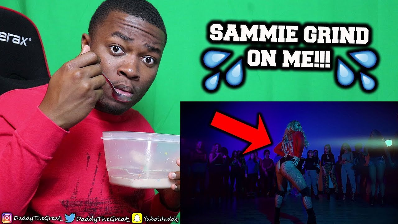 IM TRYNA BREAK HER OFF!!! Grind With Me - Aliya Janell Choreography- REACTION