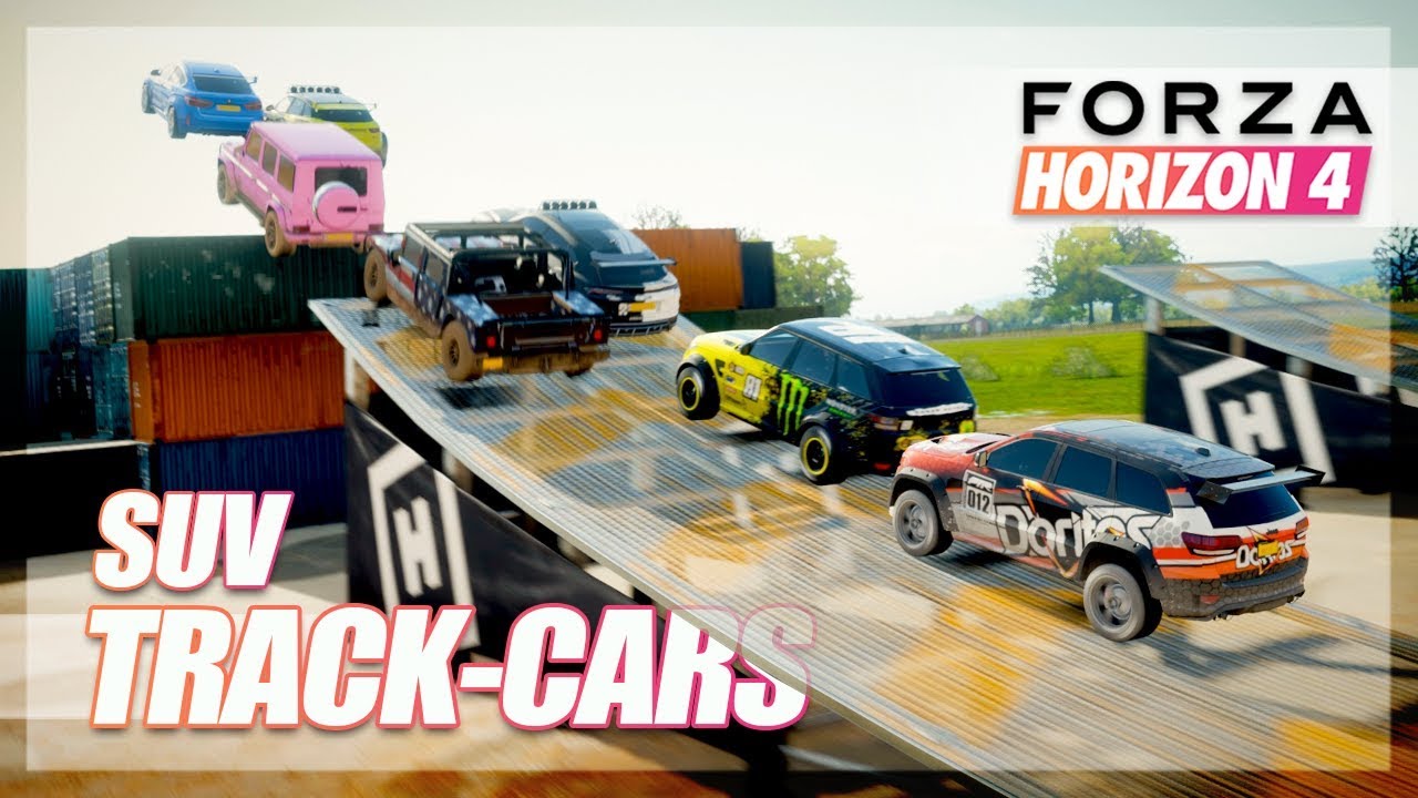 Forza Horizon 4 - Turning SUVs into Track-cars! (Build & Challenges)