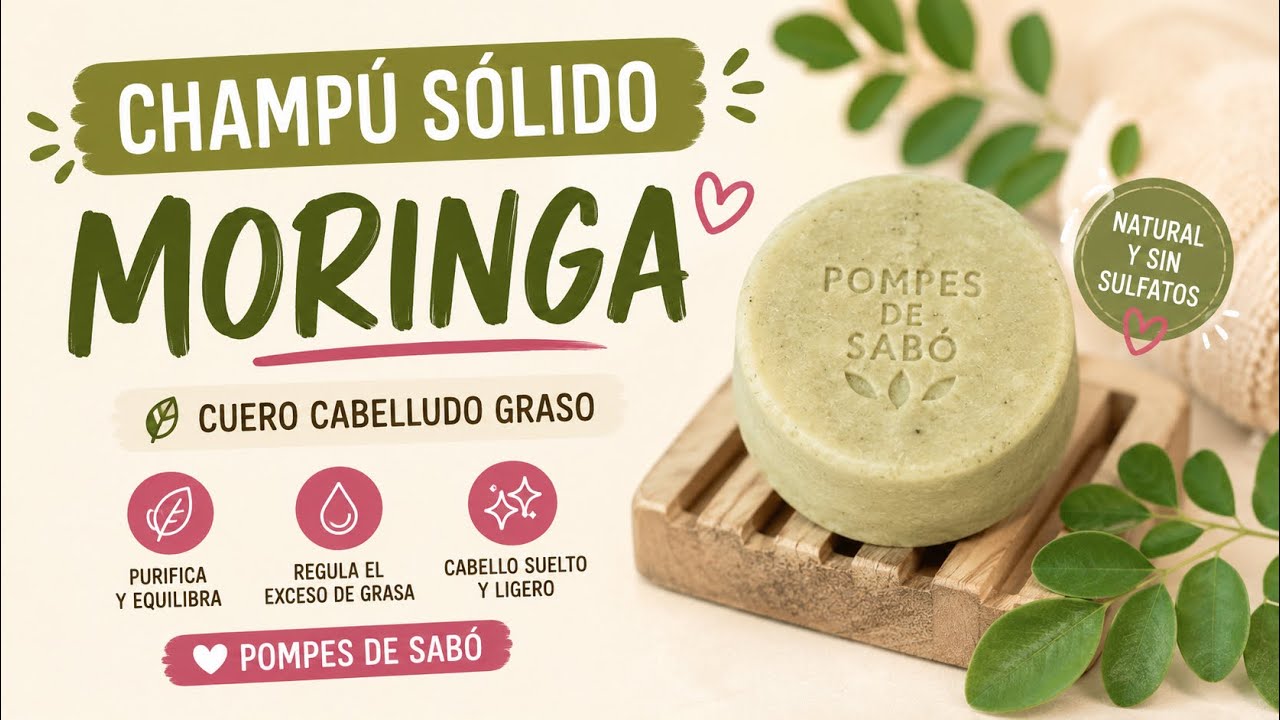 Champú sólido: Cuero cabelludo GRASO puntas SECAS 🦄
