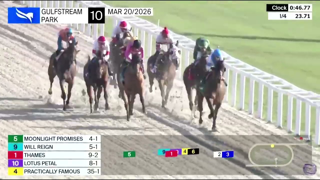 10ma Carrera de Gulfstream Park | Viernes 20 de Marzo de 2026