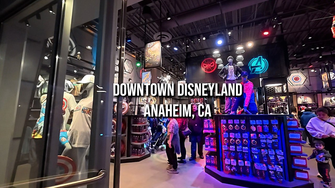 Downtown Disneyland - Avengers Reserve, World of Disney, Winter Wonderland - Anaheim, California
