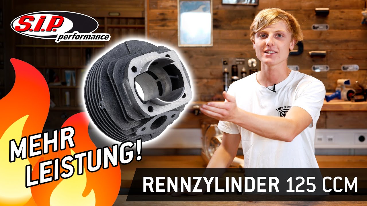 Rennzylinder SIP PERFORMANCE 125 ccm 6 Travasi im Test! 💪🏻 Steigerung der Fahrleistung