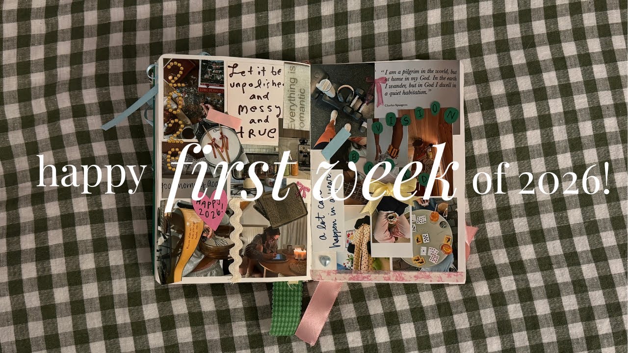 happy first week of 2026 🌟 (vision board, house reset, Costco haul & working out)