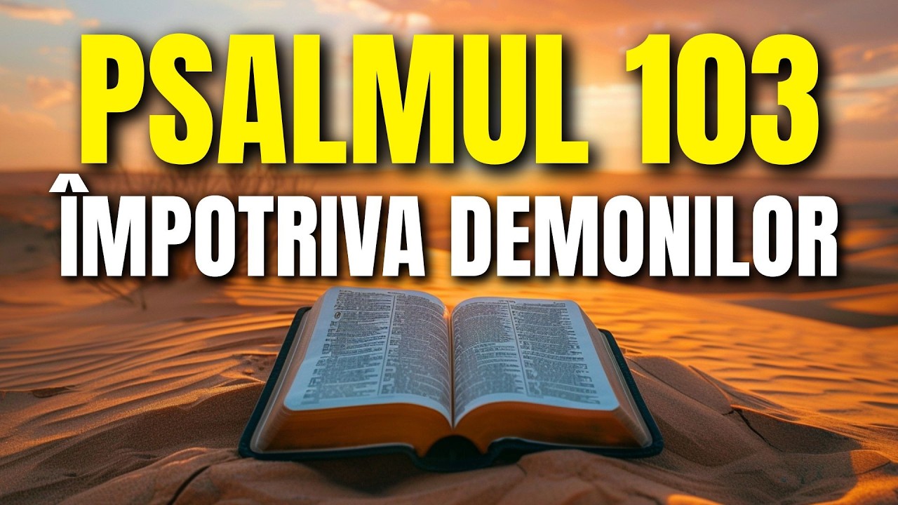 PSALMUL 103 împotriva demonilor | cheamă această rugăciune de putere