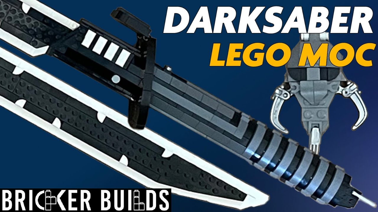 Lego Darksaber MOC from BrickerBuilds