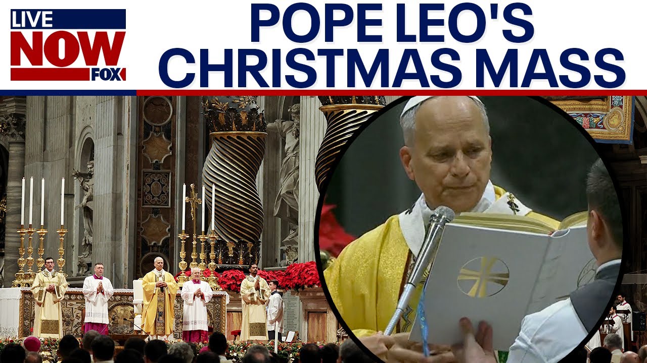 WATCH: Pope Leo XIV celebrates Christmas Eve Mass