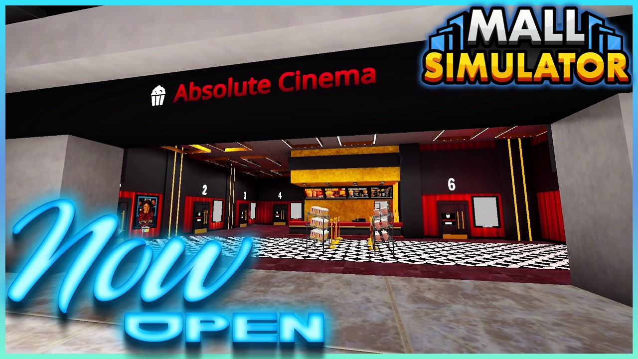 This Mall is CINEMA in Mall Simulator | Ep 7