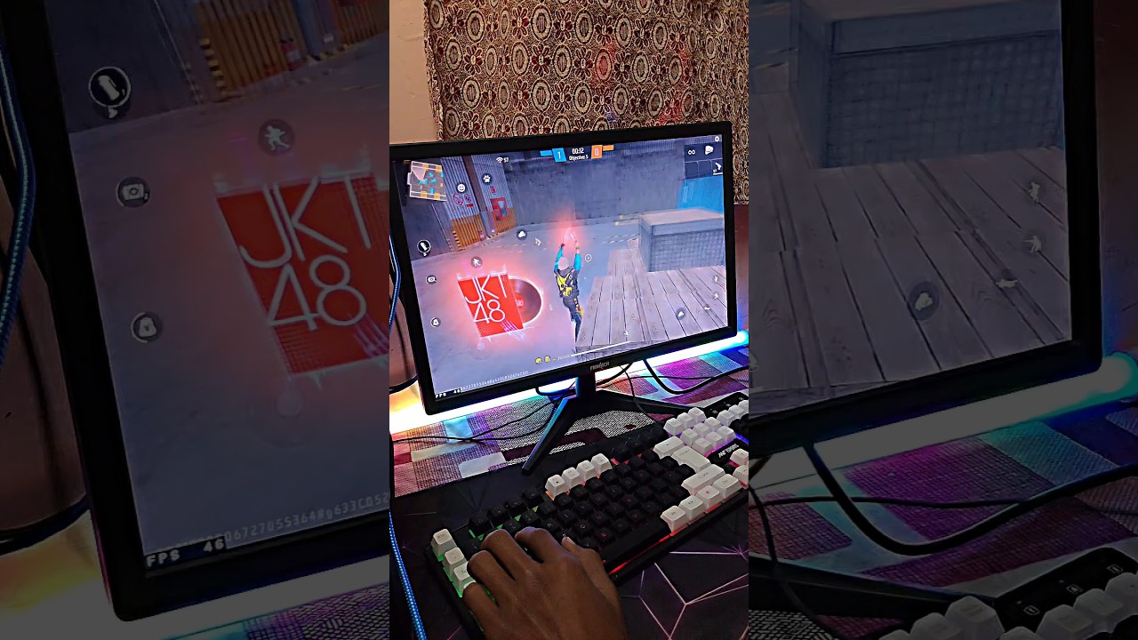 Fire Gaming ⌨️ 🖱️🖥️|MixPro GeekGamer#freefire#mixpro#geekgamer#keyboardmouse #keebtalk