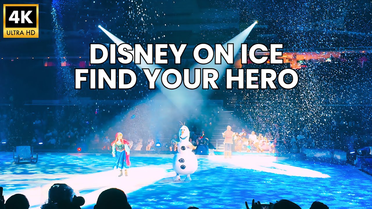 Disney On Ice: Find Your Hero ❄️ | VIP Seat Experience in Singapore [4K]