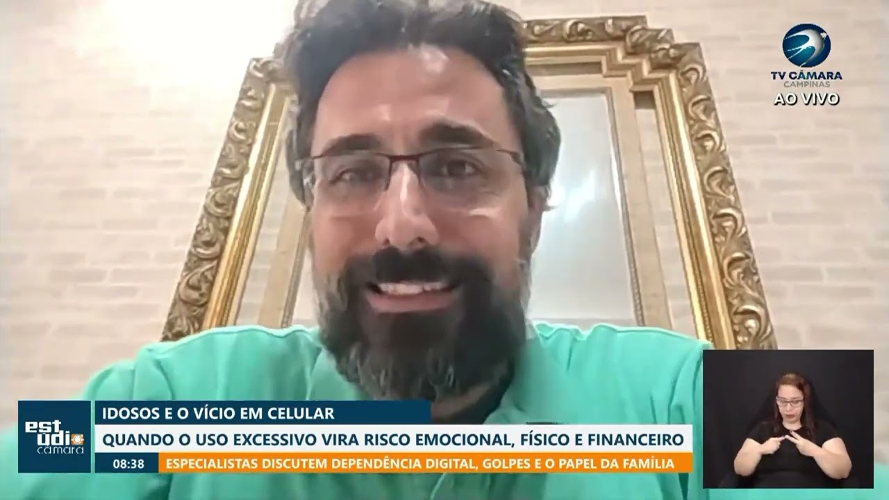 Letramento digital customizado para idosos, TV Câmara Campinas 