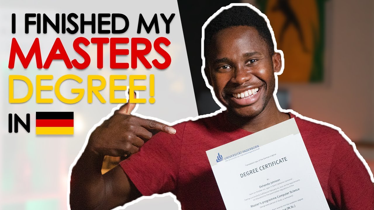 I Completed my Masters Degree! | Studying in Germany