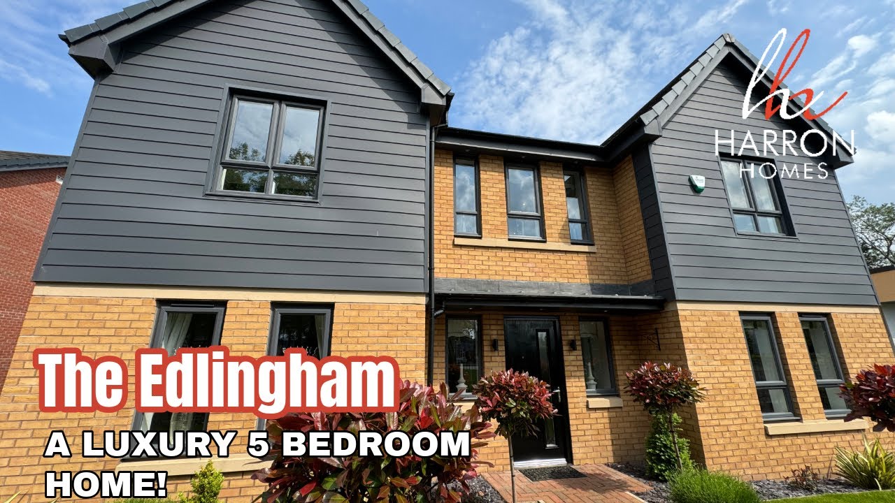 View the Edlingham A spacious, Luxury 5 Bedroom Home | Harron Homes Thoresby Vale 🤩