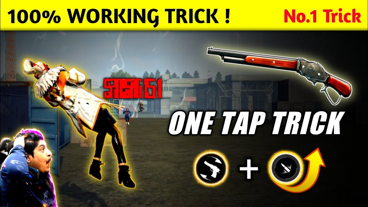 AFTER UPDATE ONE TAP HEADSHOT TRICK [ M1887 ] New Headshot Trick Free Fire /