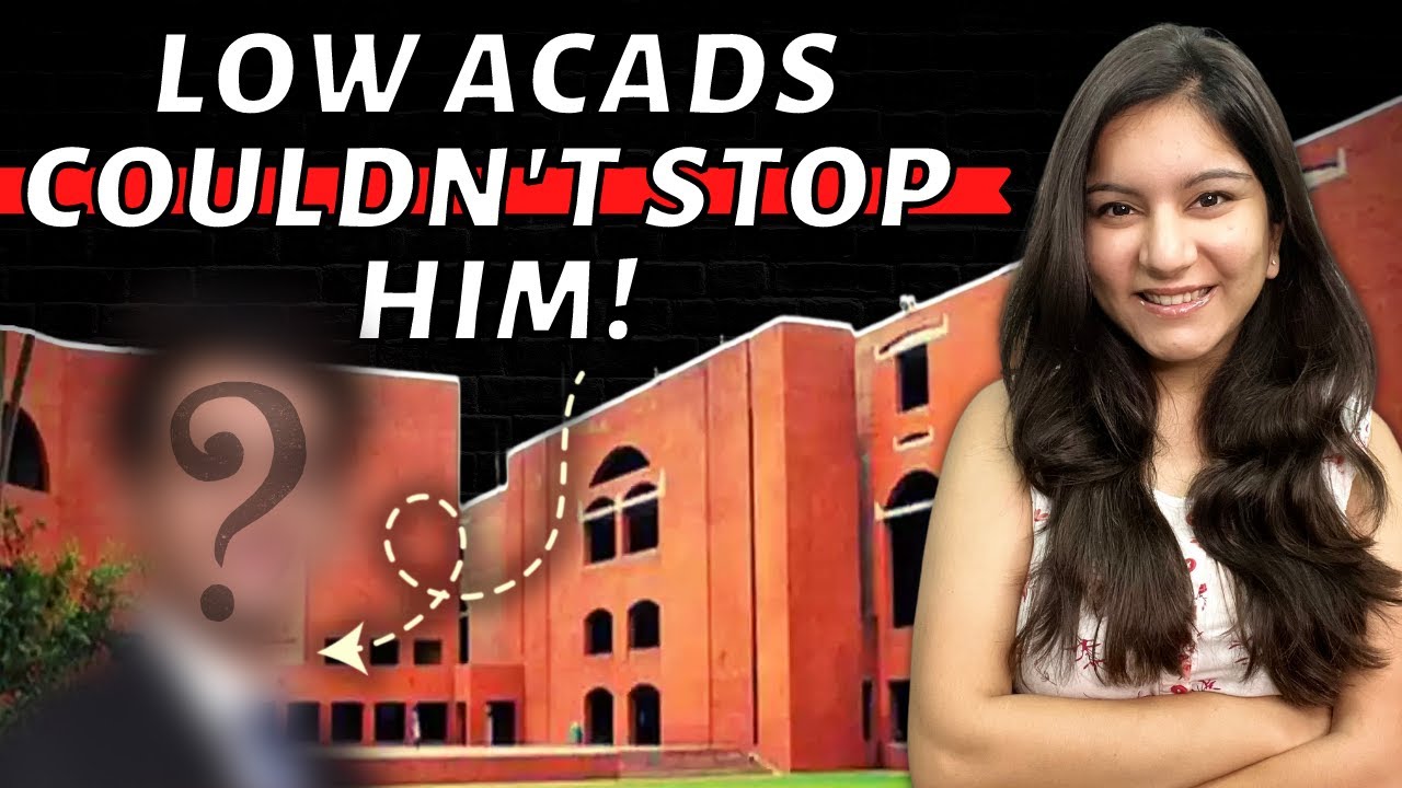 Got the Best Consulting Placement Despite Low Academics before IIM Ahmedabad | Inspiration for MBA
