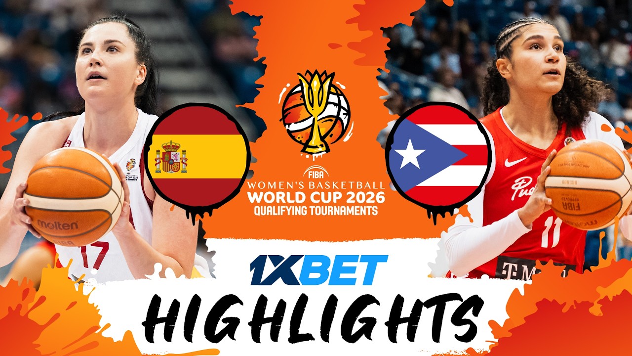 Spain 🇪🇸 v Puerto Rico 🇵🇷 | Highlights | #FIBAWWC 2026 Qualifying Tournament
