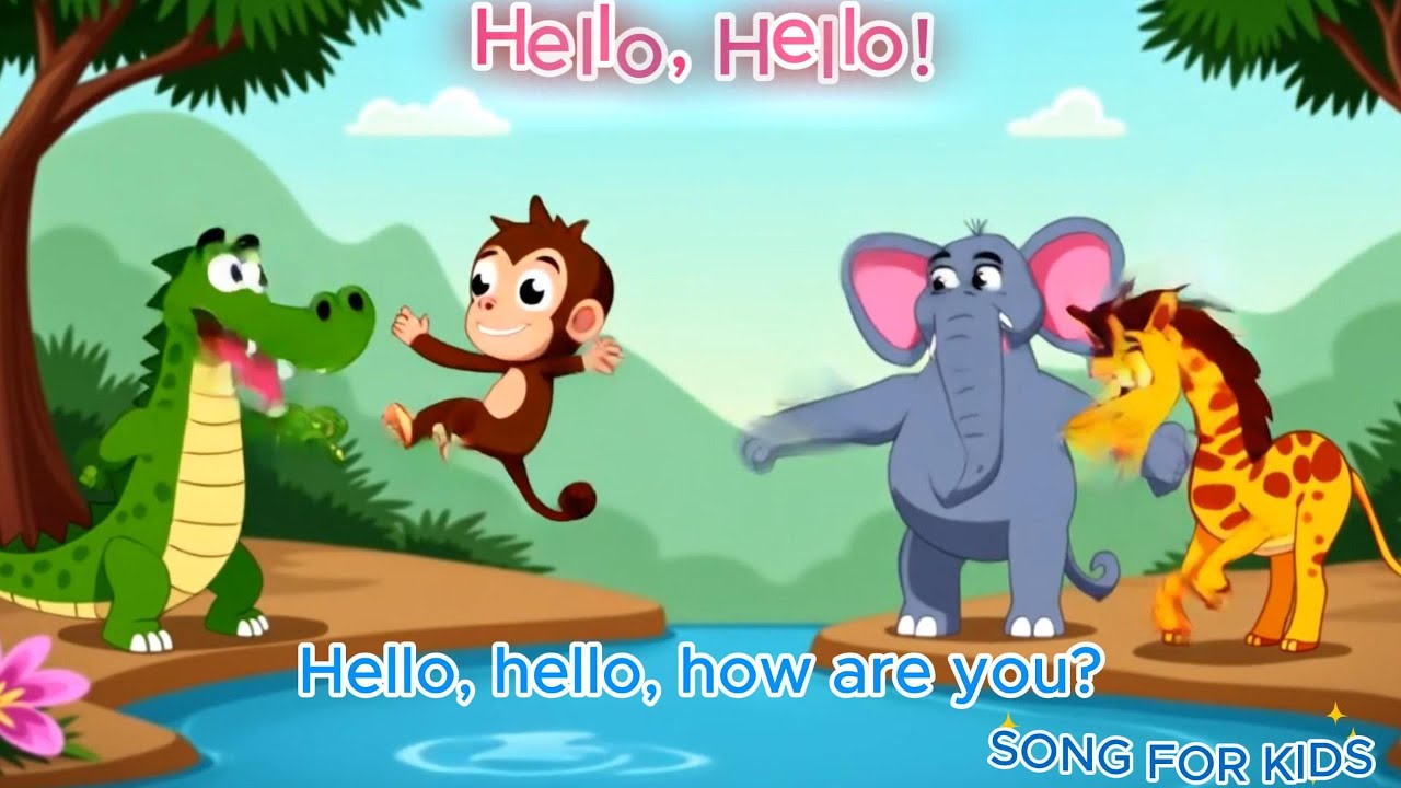 Kids Songs | Nursery Rhymes & Kids Songs | Hello, Hello