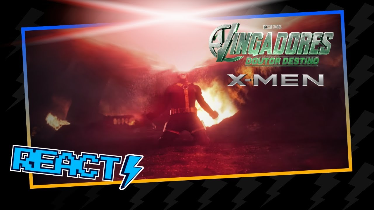 REACT TEASER TRAILER 2 VINGADORES: DOUTOR DESTINO: FINALMENTE VAMOS TER A RENDEÇÃO DO CICLOPE!