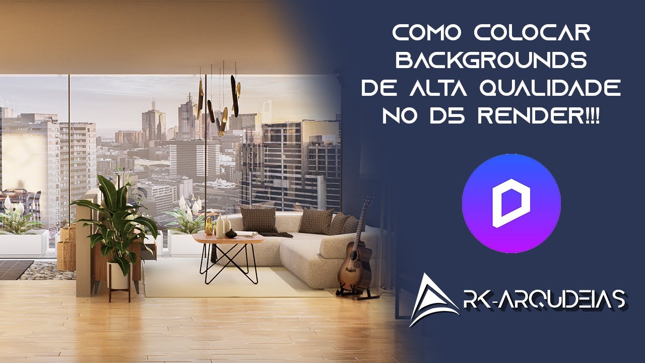 COMO COLOCAR BACKGROUNDS NO D5