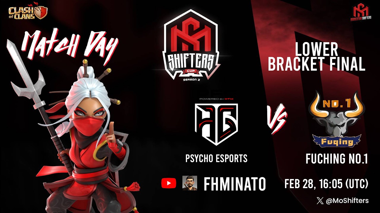 [VERTICAL] [SHIFTERS CUP] - PSYCHO ESPORTS VS FUCHING NO.1